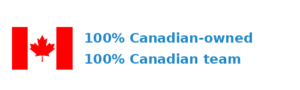 100% Canadian Owned badge