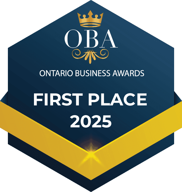 Ontario Business Awards First Place