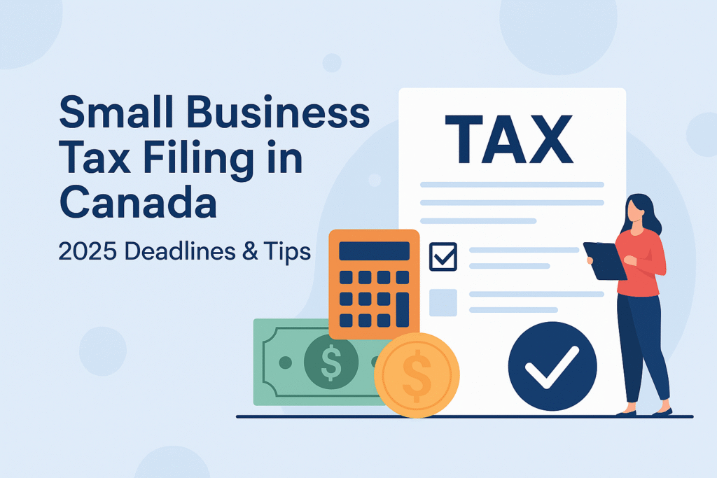 Tax Filing Guide for Canadian Small Businesses Tax Filing Guide for Canadian Small Businesses
