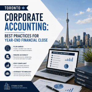 Toronto Corporate Accounting: Best Practices for Year-End Financial Close