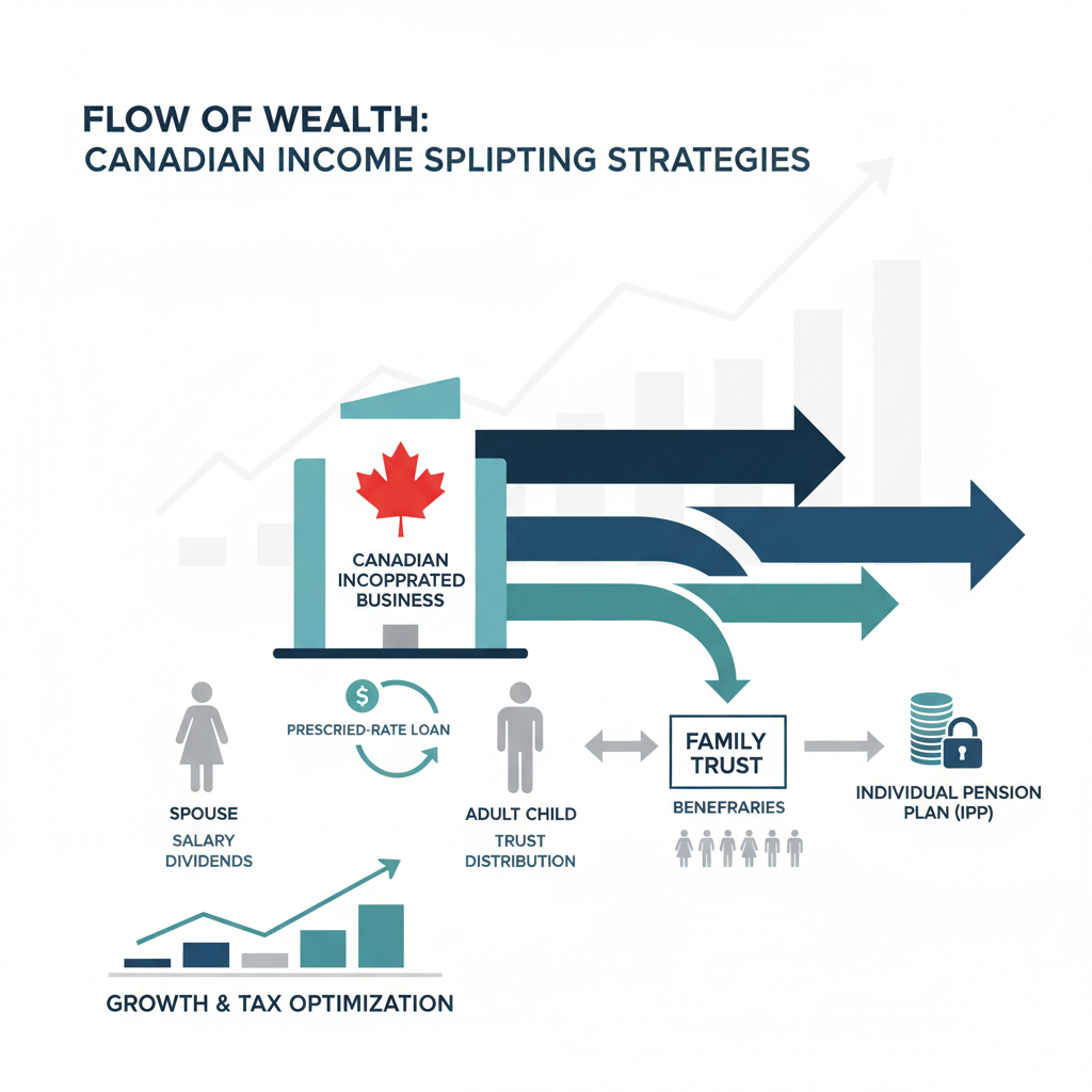 Income Splitting Strategies for Incorporated Businesses in Canada income split