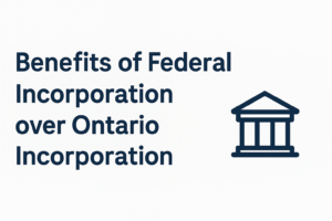 Federal incorporation benefits