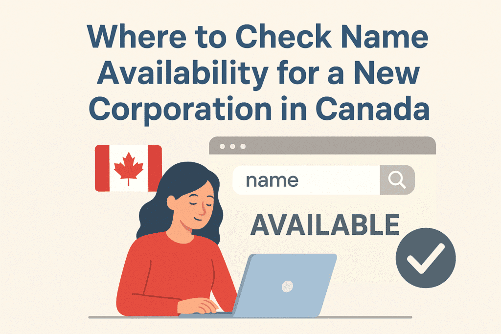 Where to Check Name Availability for a New Corporation in Canada ...