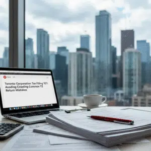Toronto Corporation Tax Filing 101: Avoiding Common T2 Return Mistakes