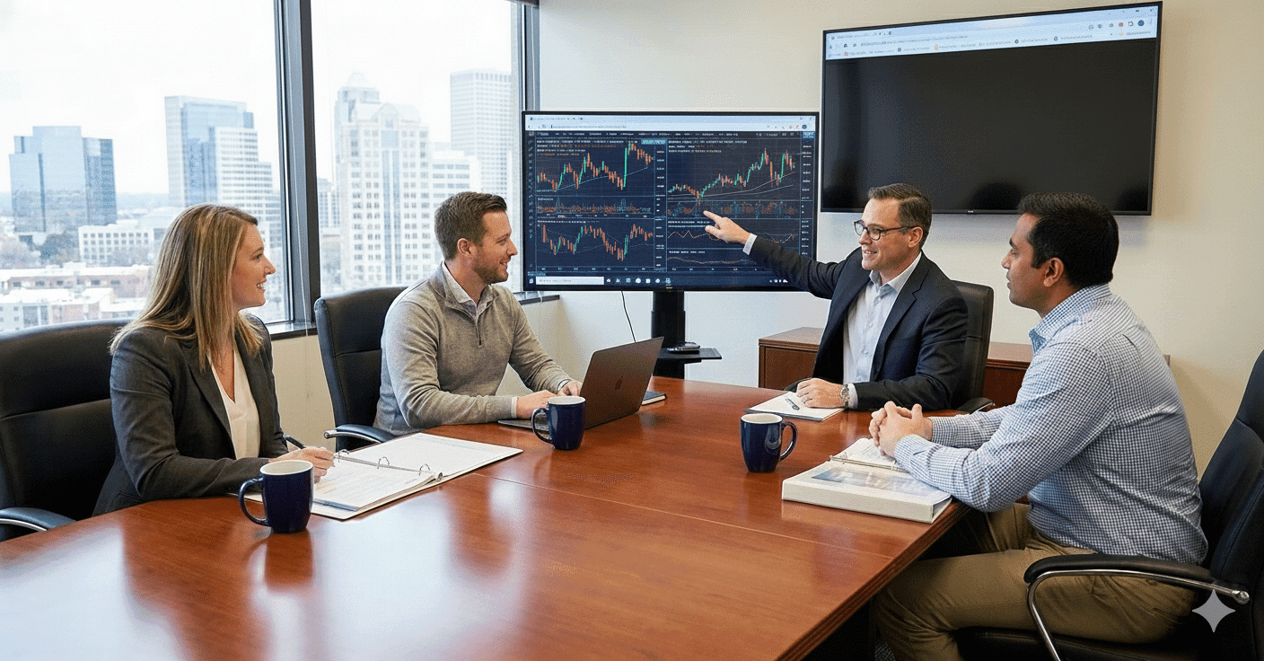 The Ultimate Guide to CPA Compilation Reports in Canada (CSRS 4200 Explained for Business Owners real estate company owner with tax accountants