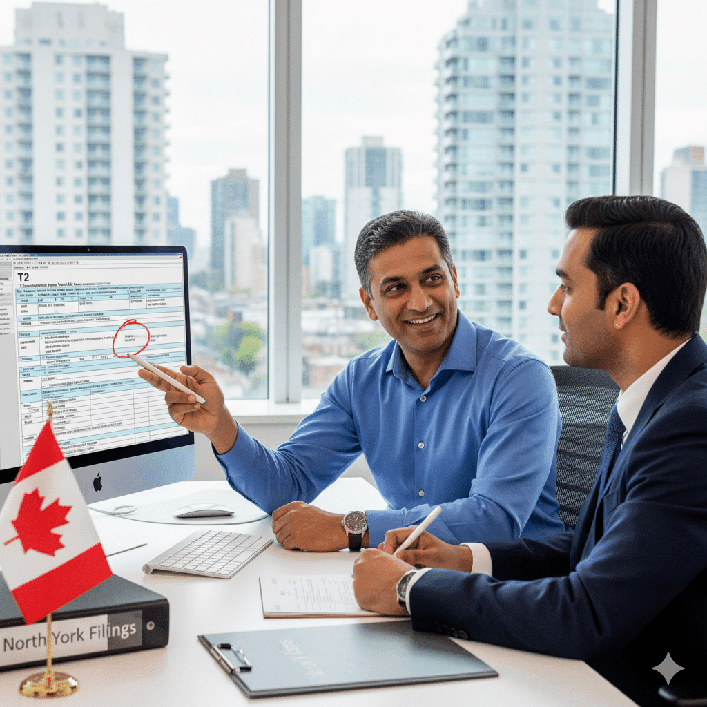 Expert Corporation Tax Filing Support for North York Corporations tax accountant and business owner
