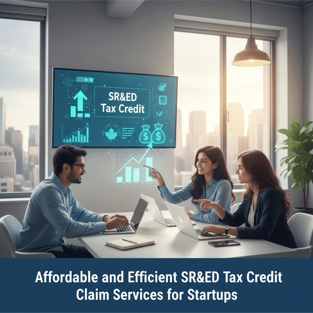 Affordable and Efficient SR&ED Tax Credit Claim Services for Startups startup team
