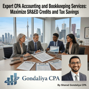 Expert CPA Accounting and Bookkeeping Services: Maximize SR&ED Credits and Tax Savings