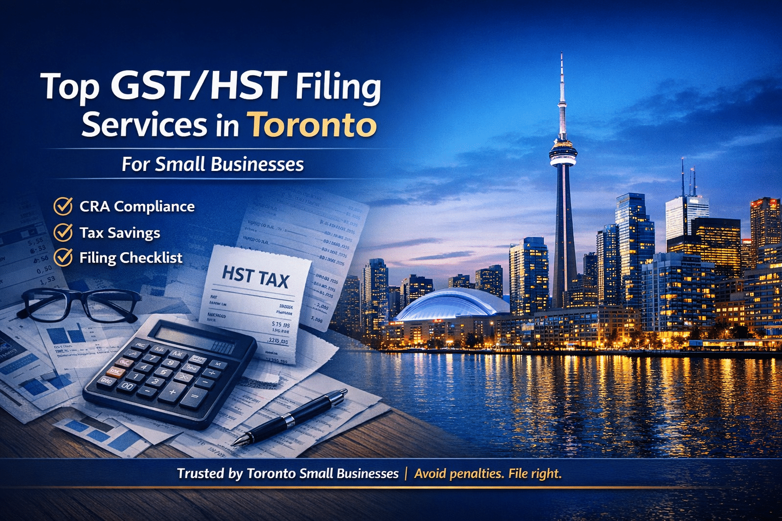 Top GST/HST Filing Services in Toronto for Small Businesses GST/HST Filing Services Toronto