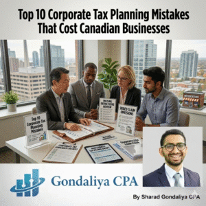 Top 10 Corporate Tax Planning Mistakes That Cost Canadian Businesses