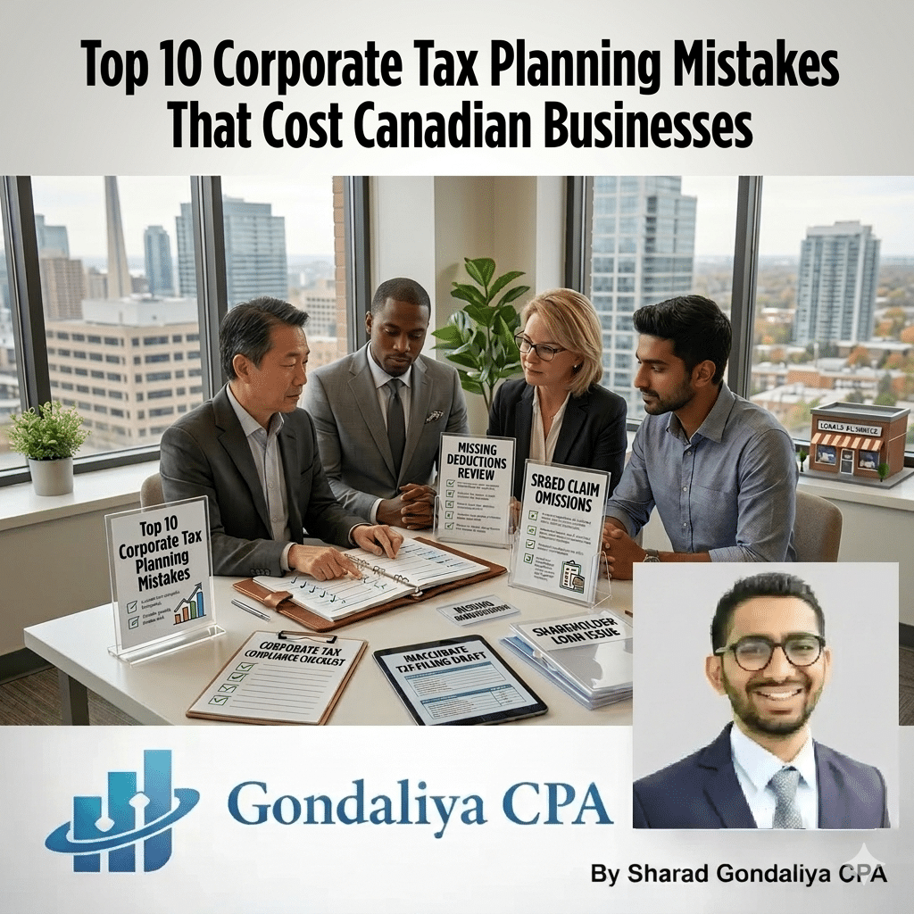 Top 10 Corporate Tax Planning Mistakes That Cost Canadian Businesses tax filing mistakes
