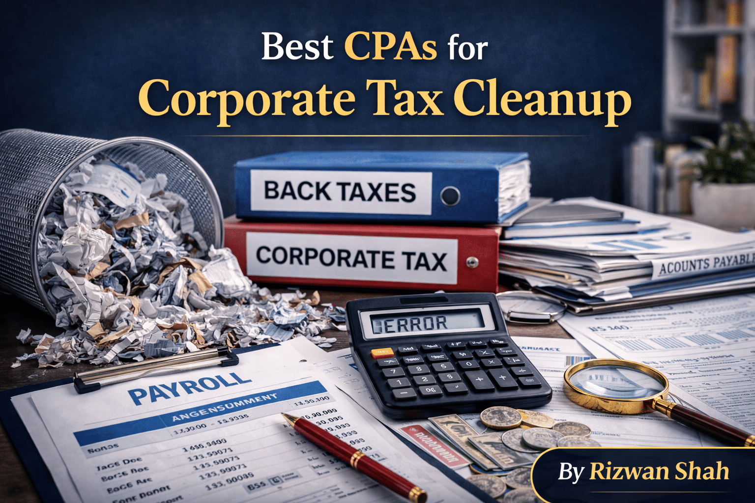 Corporate Tax Cleanup Accounting Services