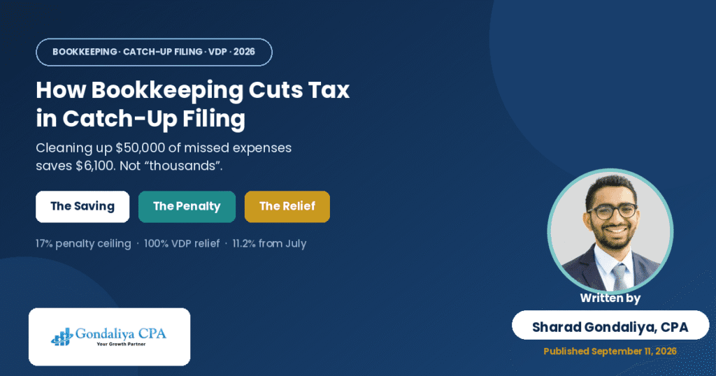 How Proper Bookkeeping Can Reduce Taxes During Catch-Up Corporate Tax Filing