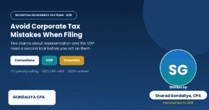 Catch-Up Corporate Tax Filing for Incorporated Businesses: Avoid Costly Mistakes & Save More