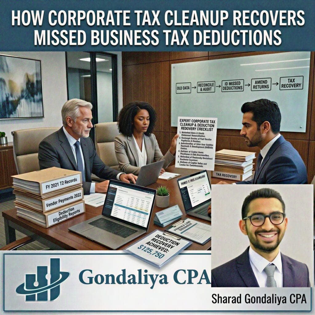 how corporate tax cleanup recovers missed business tax deductions