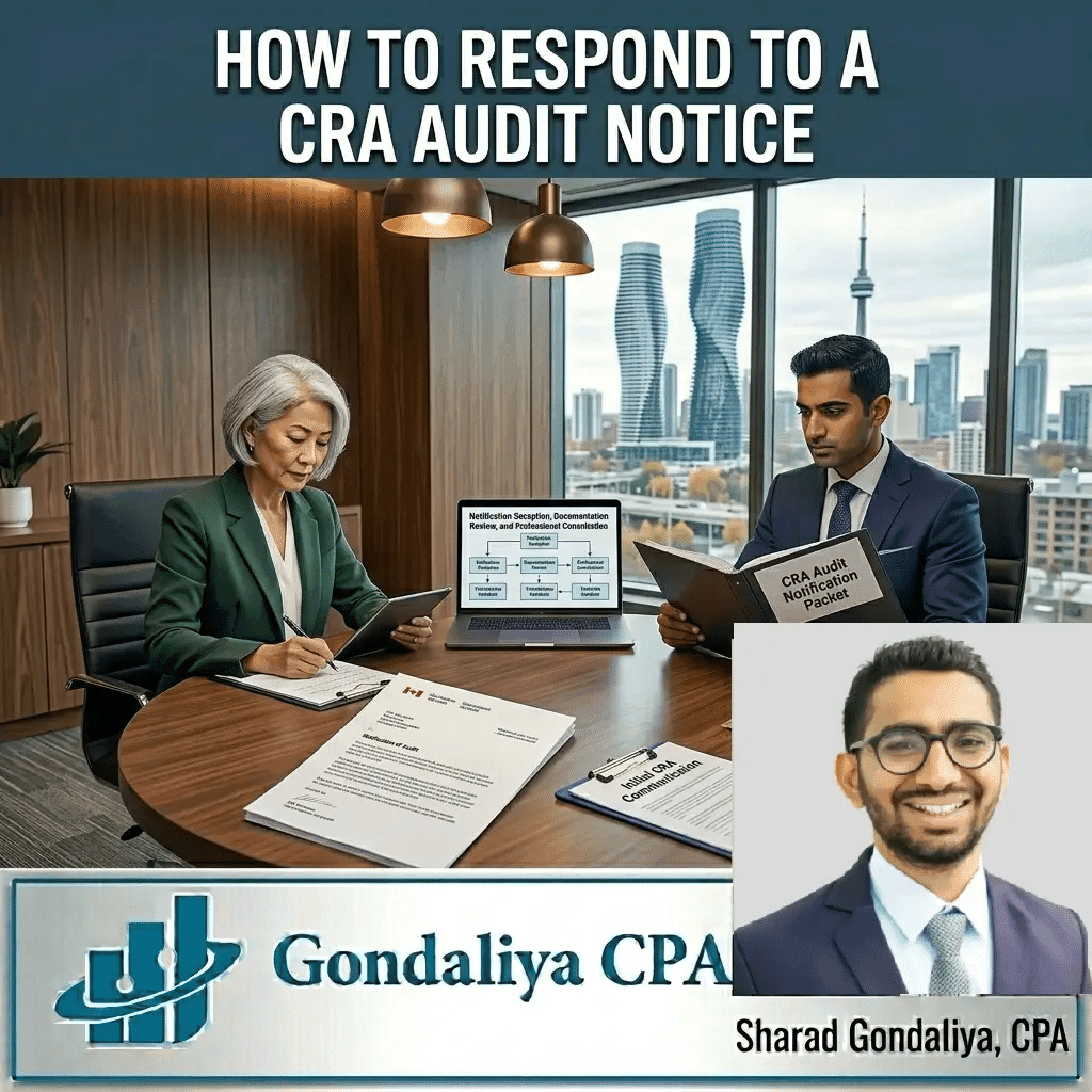 how to respond to cra audit notice
