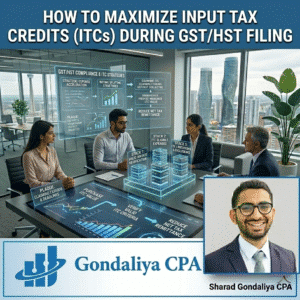 How to Maximize Input Tax Credits (ITCs) During GST/HST Filing 