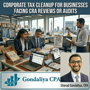 Corporate Tax Cleanup for Businesses Facing CRA Reviews or Audits 