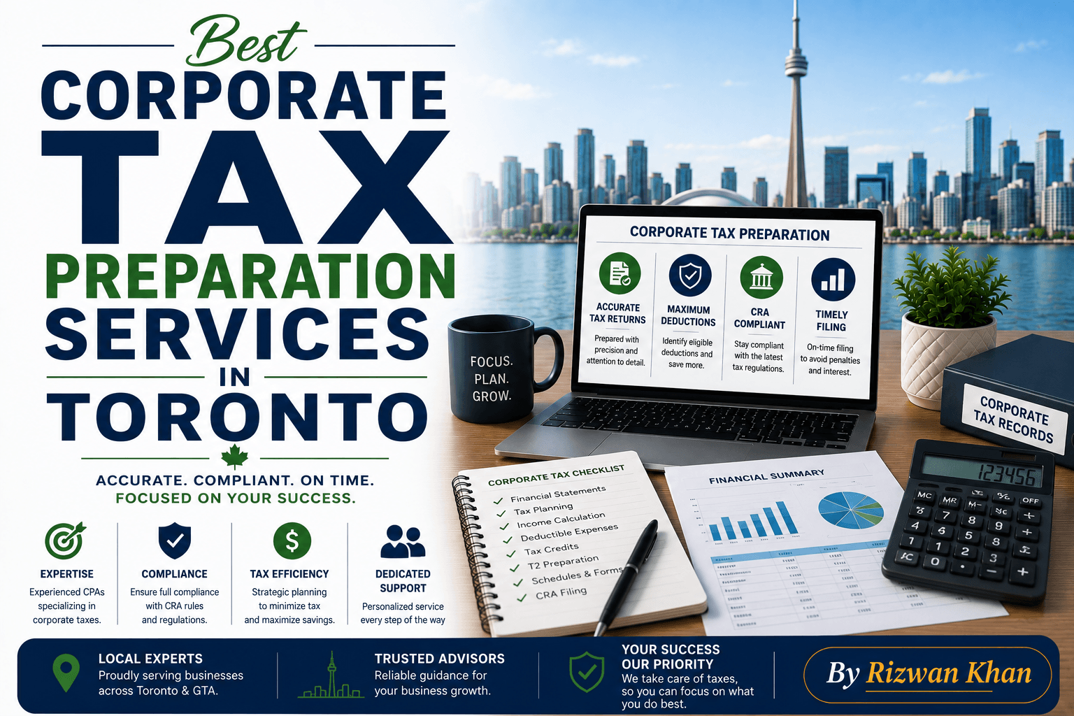 Best Corporate Tax Preparation Services in Toronto
