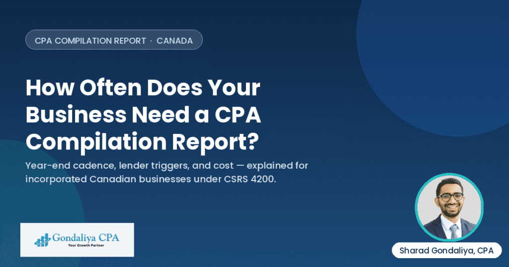 How often you need a CPA compilation report, guide by Gondaliya CPA