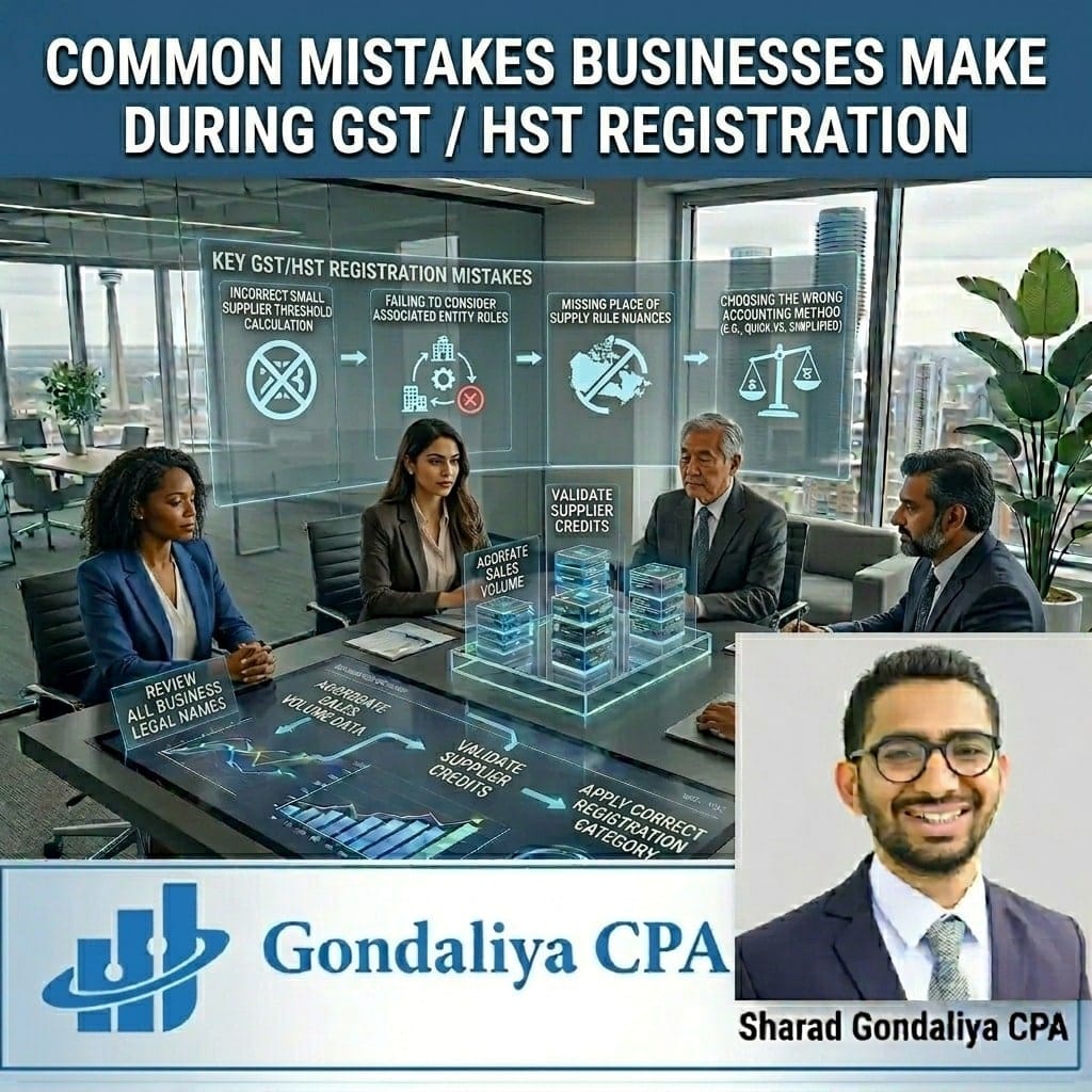 GST HST Registration mistakes
