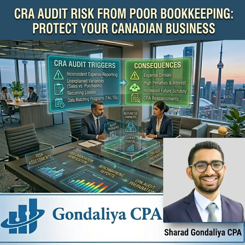 cra audit risk from poor bookkeeping