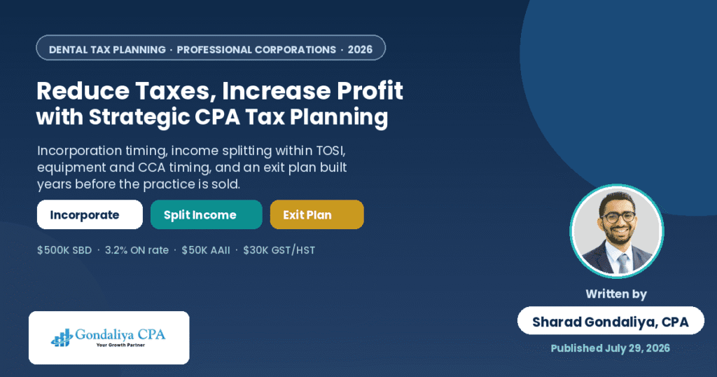 How Dental Clinics Can Reduce Taxes and Increase Profit with Strategic CPA Tax Planning How dentists can reduce taxes and increase profit