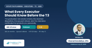 Estate Tax Planning Strategies Every Canadian Executor Should Know Before Filing a T3 Return