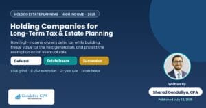 How High-Income Business Owners Can Use Holding Companies for Long-Term Tax and Estate Planning