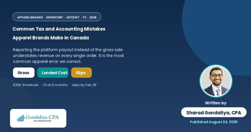 Common Tax and Accounting Mistakes Apparel Brands Make