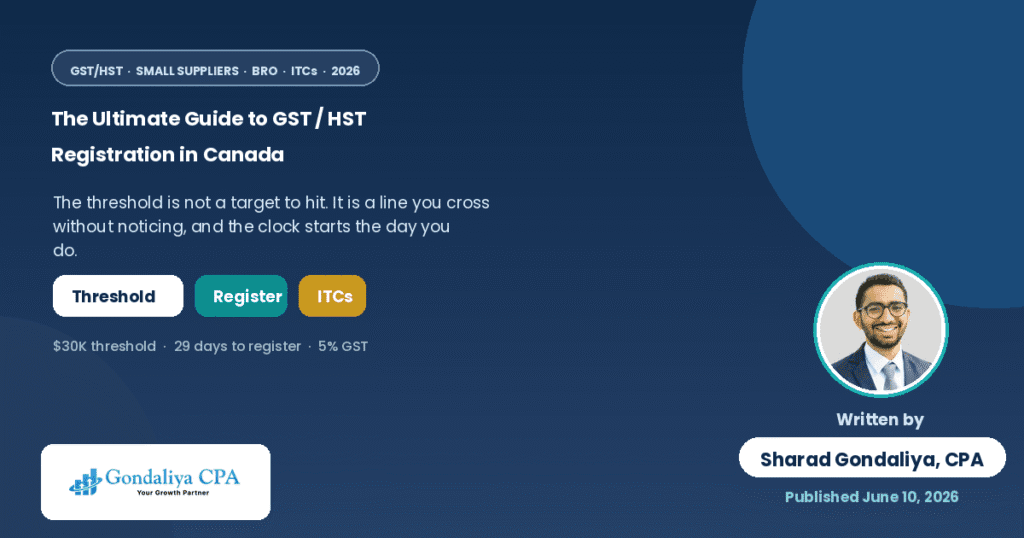 The Ultimate Guide to GST / HST Registration in Canada for Small Businesses and Startups 