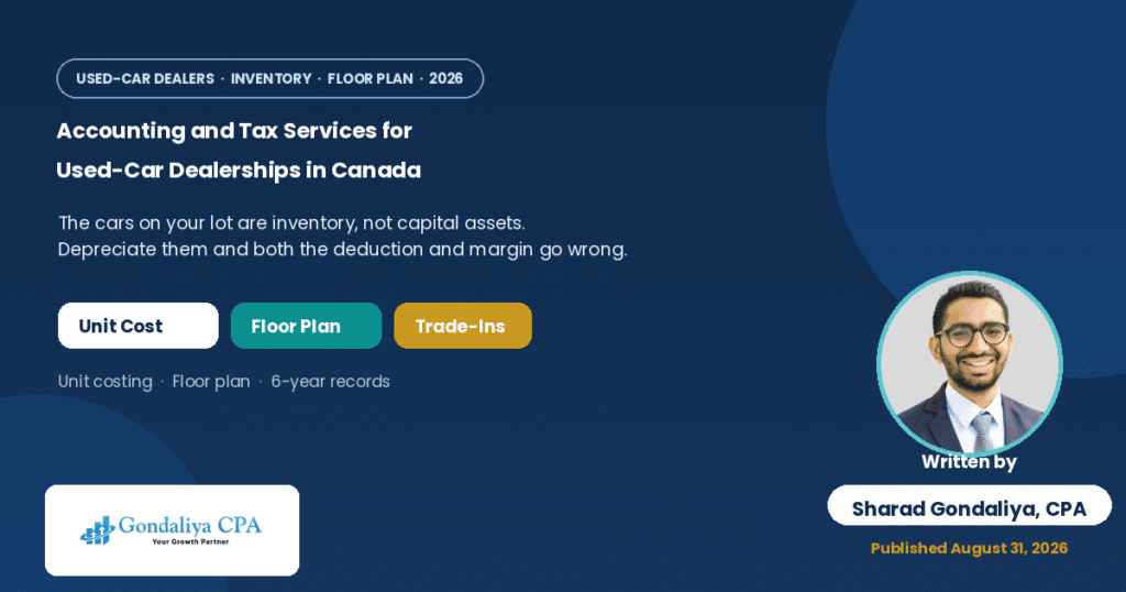 Accounting and Tax Services for Used-Car Dealerships guide
