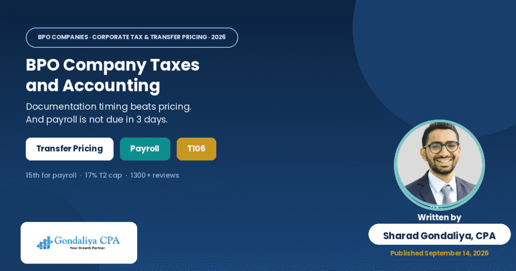 The Ultimate Guide to BPO Company Taxes and Accounting in Canada The Ultimate Guide to BPO Company Taxes and Accounting in Canada