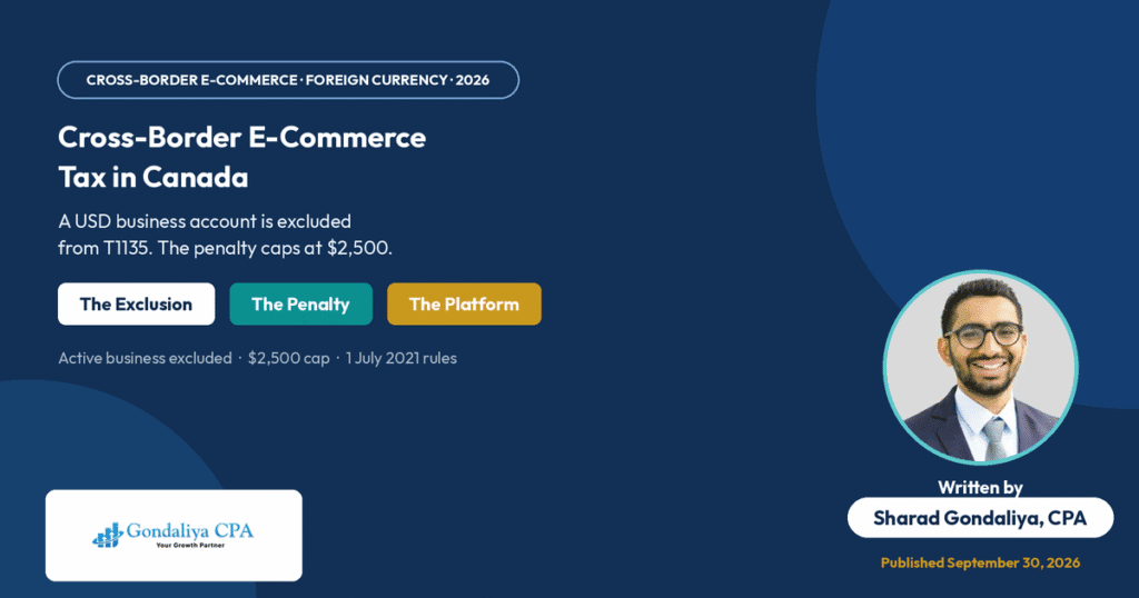 Cross-Border E-Commerce Tax in Canada: Foreign Currency, Exchange Gains & International Sales Cross-Border E-Commerce Tax in Canada
