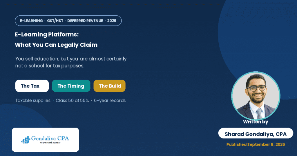 Tax Deductions for E-Learning Platforms in Canada