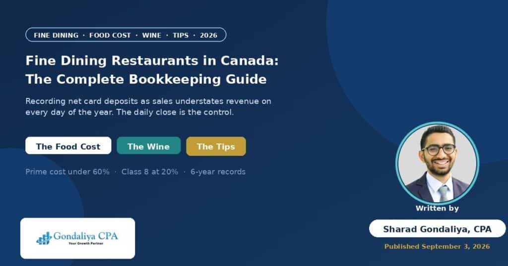 Fine Dining Restaurant Bookkeeping Guide