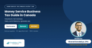 Money Service Business Tax Guide in Canada: Income, Fees, Expenses & GST/HST