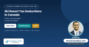 Ski Resort Tax Deductions in Canada: Equipment, Lift Operations, Property & Employee Costs