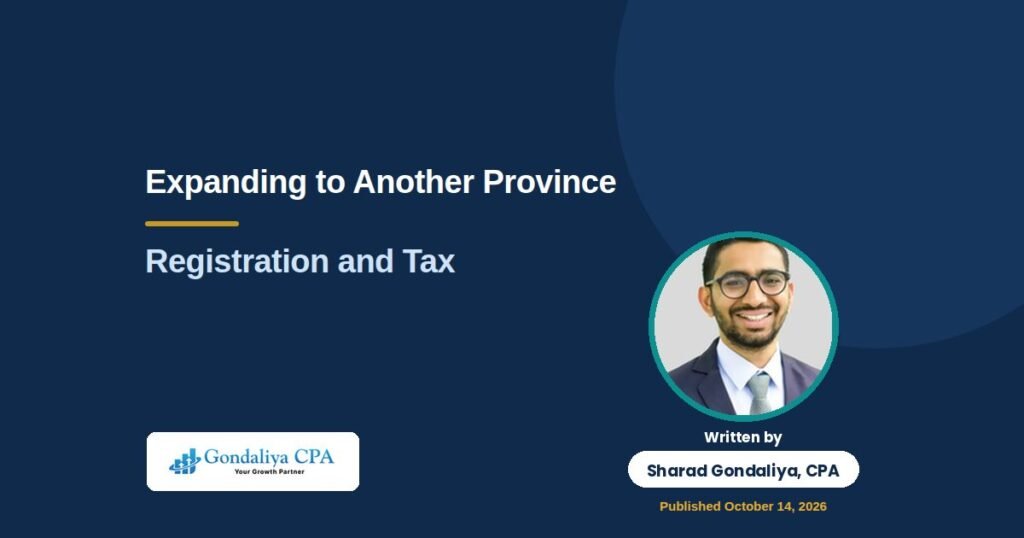 Operating in More Than One Province