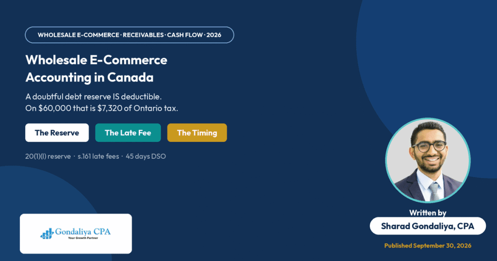 Wholesale E-Commerce Accounting in Canada: Accounts Receivable, Credit Sales & Cash Flow Wholesale E-Commerce Accounting in Canada